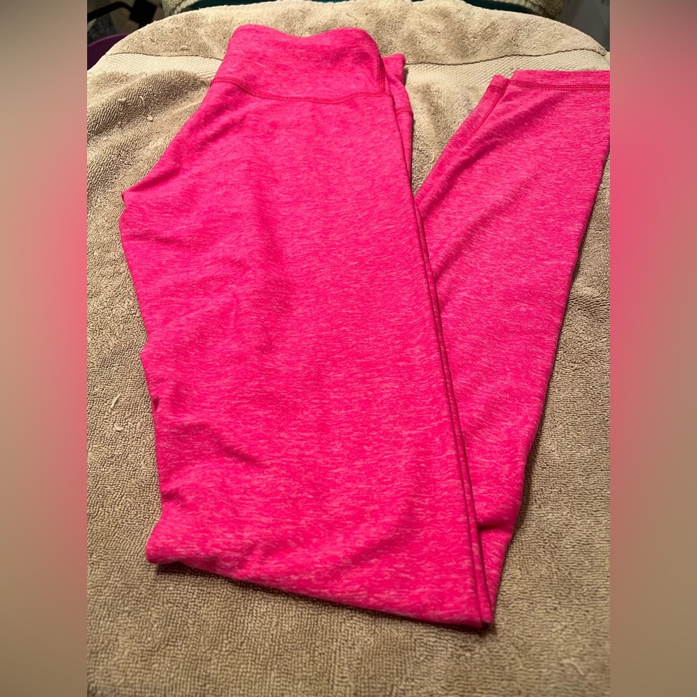 Pink Lululemon workout pants size 4